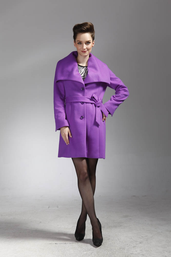 A cashmere coat